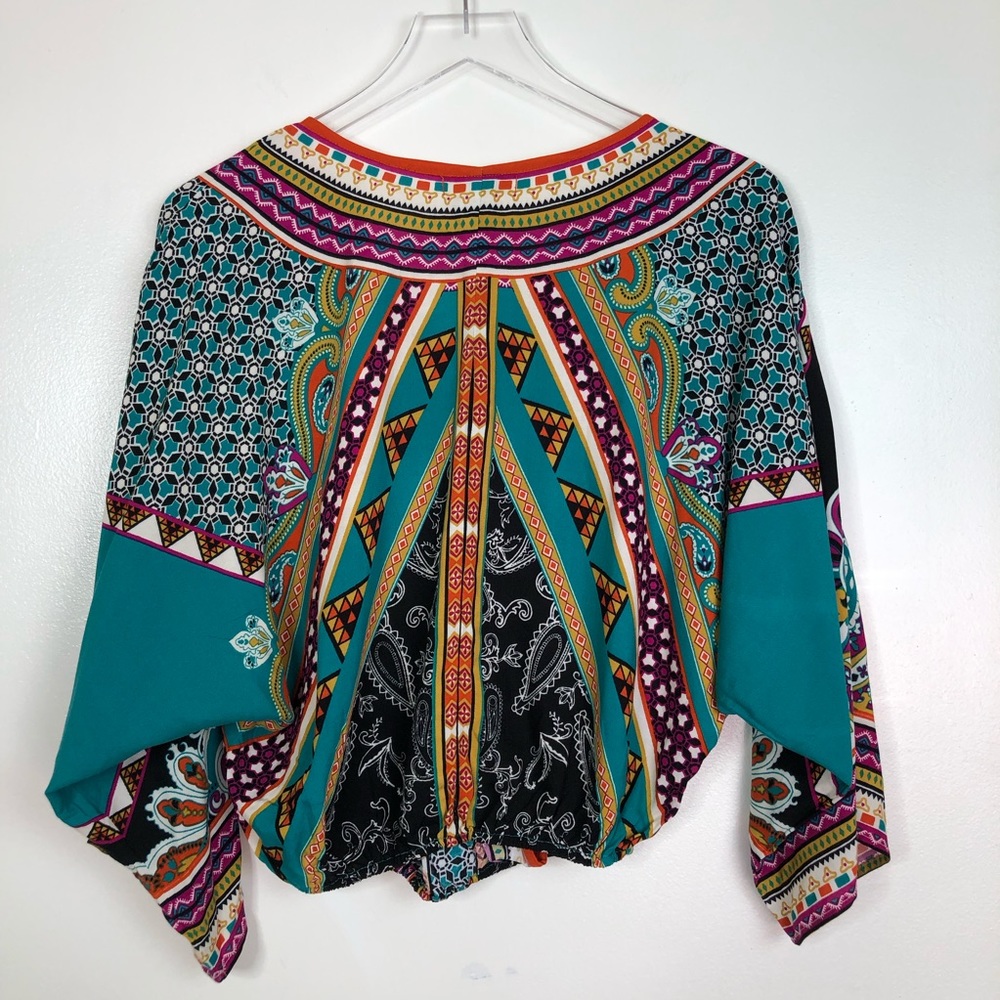 Flying Tomato Crop Top Dolman Sleeve Small - Picture 6 of 6